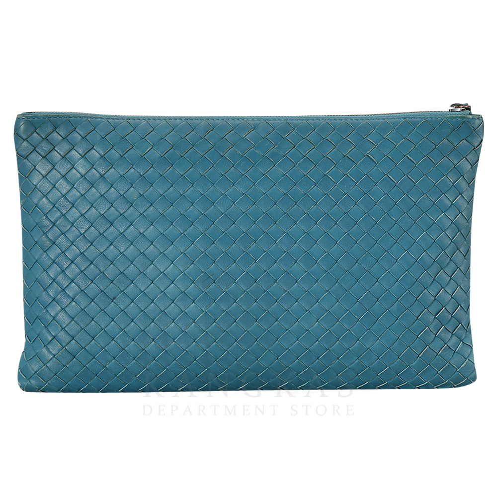 BOTTEGA VENETA(USED)보테가베네타 인트레치아토 위빙 파우치